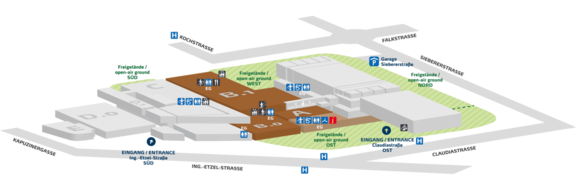 Hallenplan FAFGA 2026 | © Congress Messe Innsbruck