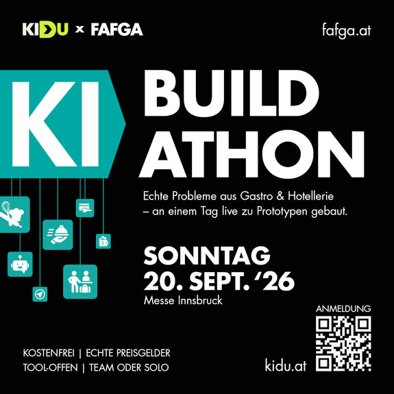 KI-Buildathon 2026 | © Congress Messe Innsbruck KI-Buildathon 2026 | © Congress Messe Innsbruck