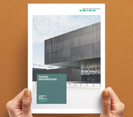 Pressemappe | © Congress Messe Innsbruck Pressemappe | © Congress Messe Innsbruck